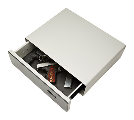 [842631100632] SnapSafe 75404 GlideVault  Access Code/Key Entry Silver Steel Glass Touchpad