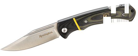 [047700156392] Remington Accessories 15639 Hunter Lock Back Folding Stainless Steel Blade Multi-Color G10 Handle
