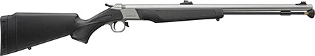 [043125221172] CVA PR2117SVP Wolf V2 50 Cal 209 Primer 24" Matte Stainless Steel Barrel, Drilled  &  Tapped Stainless Steel Receiver, Fixed Black Synthetic Stock, Williams Fiber Optic Sights