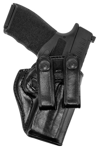 [601299024342] Galco SUM876RB Summer Comfort  IWB Black Leather Belt Loop Fits Springfield Hellcat Pro Right Hand