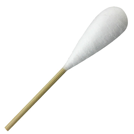 [852892005287] RamRodz 12060 Shotgun  &  Barrel Cleaning Swabs 12 Gauge Shotgun Firearm Cotton/Bamboo 3" Long 60 Per Bag Includes Two Shotgun Adapters