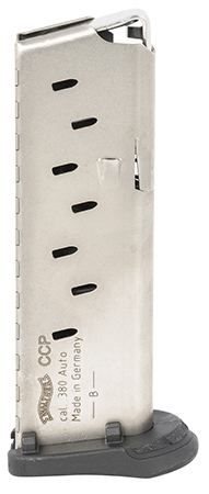 [723364210563] Walther Arms 50862002 CCP  8rd 380 ACP Stainless