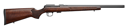 [806703023922] CZ-USA 02392 CZ 457 Varmint Full Size 22 LR 5+1 20.50" Black Nitride Heavy Barrel Black Nitride Steel Receiver Turkish Walnut Fixed Varmint-Style Stock Left Hand