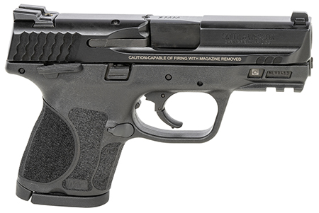 [022188890044] Smith  &  Wesson 13600 M & P M2.0 w/Range Bag Sub-Compact Frame 9mm Luger 12+1, 3.60" Black Armornite Stainless Steel Barrel  &  Serrated Slide, Black Polymer Frame w/Picatinny Rail, Thumb Safety