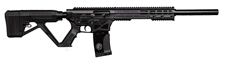 [850012235217] Garaysar Ft. Myers FEAR125 FEAR-125  AR-Style 12 Gauge 5+1 20" 4140 Steel Barrel, Overall Black Finish, Synthetic Stock  &  Polymer Grip Includes Hard Case  &  Magazines