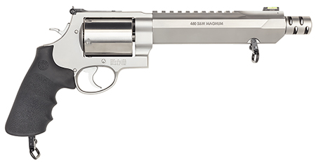 [022188870220] Smith  &  Wesson 11626 Performance Center 460 XVR 460 S&W Mag 5rd 7.50" Stainless Steel Black Polymer Grip