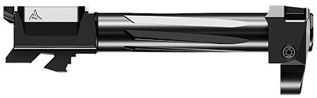 [817093028664] Radian Weapons G19G5ILRN Ramjet + Afterburner Combo  9mm Luger, Compatible w/Glock 19 Gen5, Black Stainless Steel Fluted Barrel