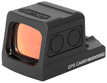 [810047072263] Holosun EPSCARRYRD6 EPS Carry  Black Anodized 1 x  0.58" x 0.77" 6 MOA Red Dot