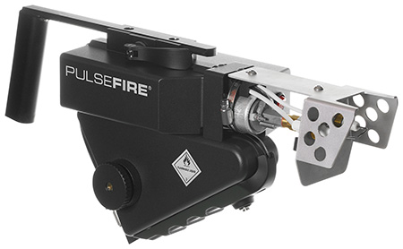 [850016429117] Exothermic Technologies PFUBF Pulsefire UBF Green Powder Coated Aluminum/Brass/Viton 25ft Flame Range 16" Includes Battery/Battery Charger