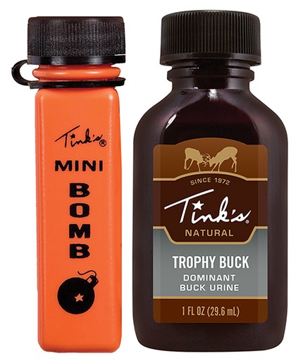 [049818210041] Tinks W6197 Trophy Buck  Deer Attractant Buck Urine Scent 1 oz Includes Mini Bomb