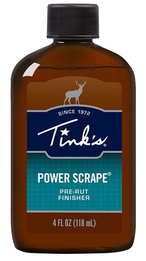 [049818213035] Tinks W5225 Power Scrape  Deer Attractant Pre-Rut Finisher Scent 4 oz Bottle