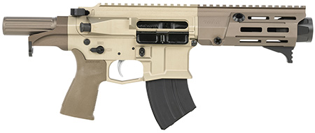 [680017508005] Maxim Defense MXM50800 PDX 505-SPS 7.62x39mm Caliber with 5.50" Barrel, 20+1 Capacity, Arid Brown Metal Finish, Arid Brown Polymer Grip