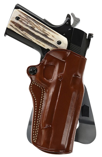[601299024007] Galco SM2212R Speed Master 2.0 OWB Tan Leather Paddle Fits 1911 Fits 5" Barrel Right Hand