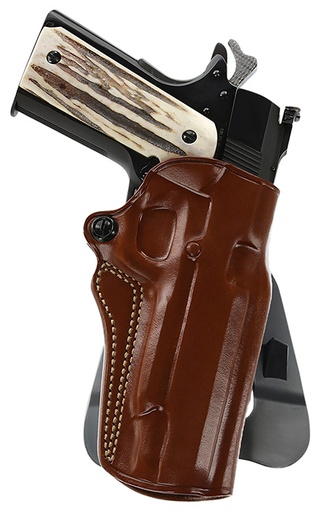 [601299023376] Galco SM2213R Speed Master 2.0 OWB Tan Leather Paddle Fits 1911 Fits 5" Barrel Left Hand