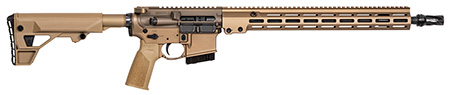 [810081130288] Geissele Automatics 08374S GFR Maritime RECCE 6mm ARC 16", Desert Dirt Rec/Handgaurd, Black Furniture, Magpul PRS Lite Stock, OEM Polymer Grip, Flash Hider, 15" M-LOK Handgaurd, Ambi Safety