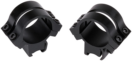 [076683490537] Weaver Mounts 49053 Quad Lock Detachable Tip-Off Rings  Black 1"