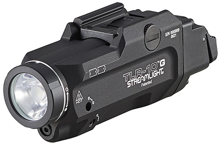 [080926694736] Streamlight 69473 TLR-10 G Gun Light with Green Laser  Black Anodized 1,000 Lumens White LED