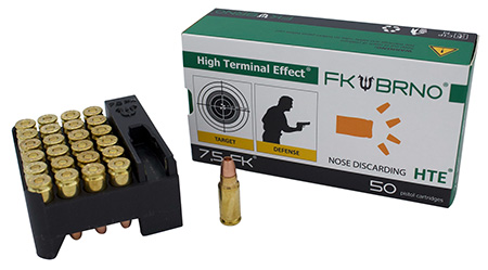 [860002300764] FK Brno US FKAMMOF550 F5  7.5FK 95gr Copper Hollow Point 50 Per Box/12 Case