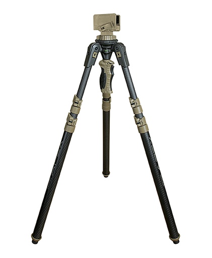 [010135659004] Primos 65900 Trigger Stick Apex Tripod made of Aluminum with Carbon Fiber/Flat Dark Earth Accent Finish, 28"-62" Vertical Adjustment  &  Rubber Feet