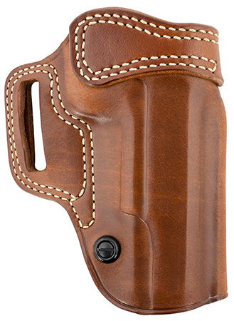 [601299024366] Galco AV212R Avenger  OWB Tan Leather Belt Slide Fits 1911 5" w/wo Red Dot Right Hand