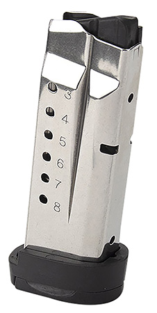 [800732300702] Ed Brown RMPMAG8SHIELD M & P  8rd Extended 9mm Luger Fit S&W M & P Shield Stainless Steel