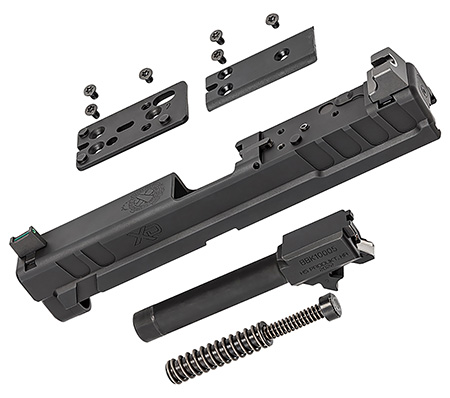 [706397963002] Springfield Armory XD4902 XD OSP  9mm Luger 4" Barrel, Black Steel Slide for Springfield XD with Optics Cut, Suppressor Height Night Sights, Includes Cover Plates