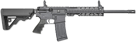 [842834100934] Rock River Arms AR1910 LAR-15M Assurance-M Carbine 5.56x45mm NATO 16" 30+1, Black, RRA Operator Stock  &  Hogue Grip, Flip-Up Sights, Carrying Case