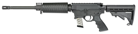 [842834125203] Rock River Arms BT91850 LAR-BT9G CAR A4 9mm Luger 16" Black Threaded Barrel, Black Aluminum Receiver, RRA 6 Position Tactical Carbine Black Polymer Stock, Black Hogue Rubber Grip, Right Hand
