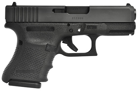 [764503051609] Glock UG2950201 G29 Gen4 Subcompact 10mm Auto  3.78" Barrel 10+1, Black Frame  &  Slide, Modular  Backstrap, Reversible Mag. Catch, Safe Action Trigger (US Made)
