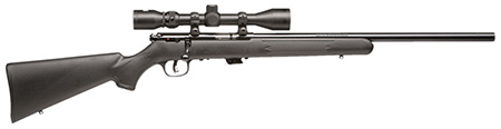 [062654292002] Savage Arms 29200 Mark II FVXP Full Size 22 LR 5+1 21" Matte Black Button Rifled Barrel, Matte Black Drilled  &  Tapped Carbon Steel Receiver, Matte Black Fixed Synthetic Stock, 3-9x40mm Duplex, Right H