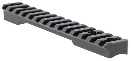 [876430006390] Talley PSM258763 Fierce Picatinny Rail  Black Anodized Short Action 20 MOA