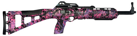 [752334600004] Hi-Point 995TSPI 995TS Carbine 9mm Luger 16.50" 10+1 Country Girl Country Girl Camo Fixed All Weather Skeletonized Stock Country Girl Camo Polymer Grip Right Hand