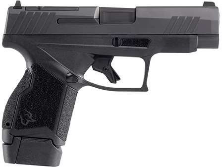 [725327937128] Taurus 1GX4XLP941 GX4XL T.O.R.O. Micro-Compact Frame 9mm Luger 11+1/13+1 3.70" Black DLC Steel Barrel, Black Gas Nitride Optic Cut/Serrated Alloy Steel Slide, Black Polymer Frame  &  Grip, Right Hand