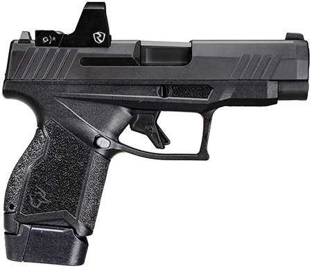 [725327938422] Taurus 1GX4XLP941R GX4XL  9mm Luger 13+1/11+1 3.70", Black Steel T.O.R.O Optic Cut Slide, Polymer Grip, Interchangeable Backstrap, Riton Red Dot