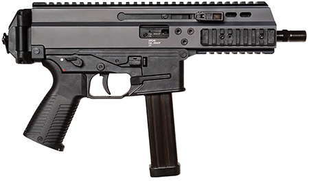 [840225705607] B & T Firearms 36044 APC Pro 45 ACP 25+1 6.80" Black Steel Barrel, M-LOK Handguards, Black Aluminum Picatinny Rail Receiver, Black Polymer Grips, Ambidextrous
