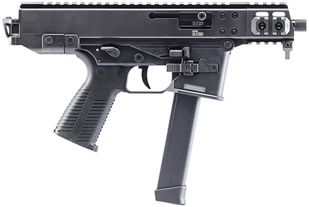 [840225705829] B & T Firearms 450008G GHM Compact 9mm Luger 33+1 4.30", Threaded Muzzle, Black, No Brace, Polymer Grips, Ambi Controls (Glock Mag Compatible)