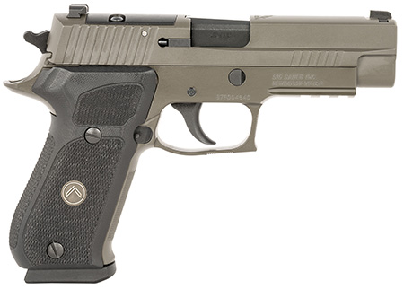 [798681662982] Sig Sauer 220R45LEGIONR2 P220 Full Size Legion 45 ACP 8+1 4.40", Legion Gray Elite Cerakote, Picatinny Rail Frame, Romeo 1 Cut Slide, Black G10 Grip, X-Ray Sights
