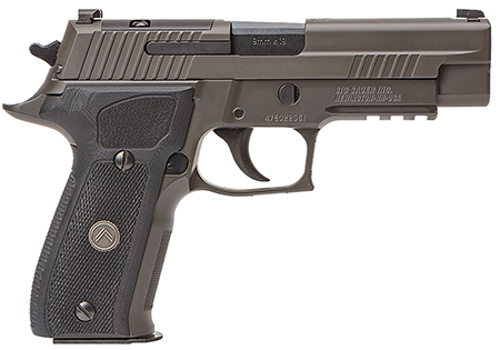 [798681666102] Sig Sauer 226R9LEGIONR2 P226 Full Size Legion 9mm Luger 10+1 4.40", Gray Elite Cerakote, Picatinny Rail Frame, Optic Cut Slide, Black G10 Grip, Flat Trigger, X-Ray Sights