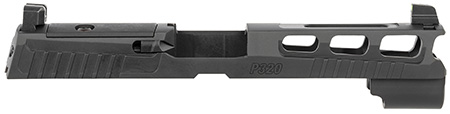 [798681664665] Sig Sauer 8900950 P320  Sig P320 9mm Luger PVD Black Stainless Steel Optic Ready Slide XRAY3 Suppressor Sights Compatible With ROMEO1 PRO/ROMEO2