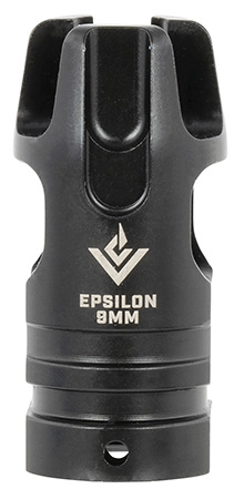 [840014617227] VG6 Precision  EPSILON  9mm Luger 1/2"-28 tpi 2.21" OAL, Black Stainless Steel
