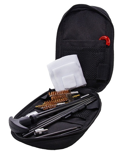 [026249003435] KleenBore KB3G 3 Gun Tactical Kit .223 Rem/ 5.56 NATO/ 9mm/ 12 Gauge Handguns/Rifles/Shotguns Bronze/Nylon Bristles