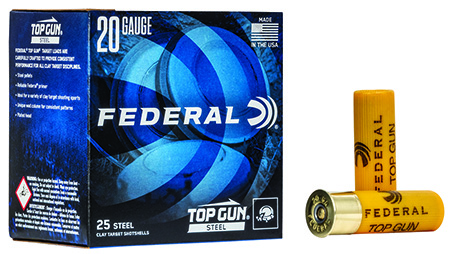 [029465026431] Federal TG2517 Top Gun Steel 20Gauge 2.75" 7/8oz 7Shot 25 Per Box/10 Case