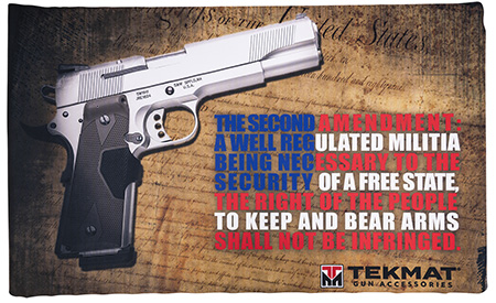 [888151028810] TekMat TEK422AMEND Right To Bear Arms Door Mat 25" x 42"