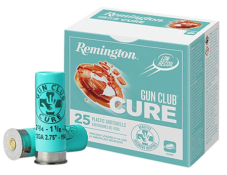 [047700532202] Remington Ammunition R20031 Gun Club Cure 12 Gauge 2.75" 1 1/8 oz 8 Shot 25 Per Box/ 10 Cs