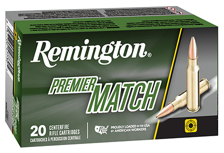 [047700393506] Remington Ammunition 27682 Premier Match 223Rem 52gr Boat Tail Hollow Point 20 Per Box/10 Case