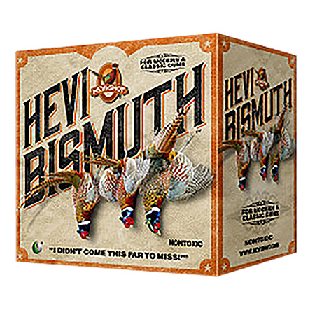 [604544686760] HEVI-Shot HS18733 HEVI-Bismuth Upland 28Gauge 3" 1oz Bismuth 3Shot 25 Per Box/10 Case