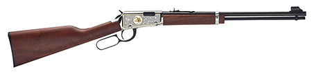 [619835011244] Henry H00125 Classic 25th Anniversary 22 Short, 22 Long, 22 LR 15LR/17L/21Short 18.50" Blued Barrel, Nickel-Plated Rec, Semi-Fancy American Walnut Stock