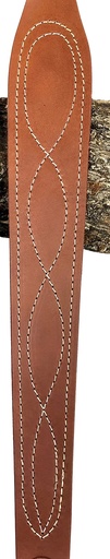 [021771016014] Hunter Company 027-137 Cobra  Chestnut Tan Leather/Suede w/ Figure 8 Design