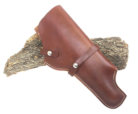 [021771026501] Hunter Company 065-875   OWB Tan Leather Belt Loop Fits Thompson Center Contender Fits 10" Barrel Right Hand
