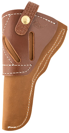 [021771988946] Hunter Company 2600-4 Range Ride  OWB Size 4 Chestnut Tan Leather Belt Slide Fits SA Revolver Fits 4.50-5" Barrel Ambidextrous